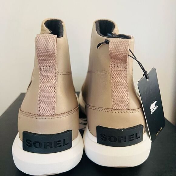 SOREL Explorer II Waterproof Bootie, Lightweight Taupe Sea Salt, Size 9.5, NWT - Picture 4 of 17